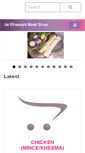 Mobile Screenshot of jaibhawanimeatshop.com